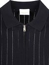 Profuomo Polo Media Cremallera Navy Product / Detail