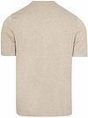 Profuomo T-Shirt In Maglia Beige Product / Achterkant