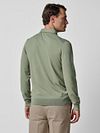 Profuomo Långärmad Piké Luxury Basic Grön Model / Achterkant