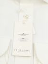 Profuomo Twill Skjorta Off White Product / Achterkant