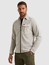 PME Legend Overshirt Jersey Waffle Grå Model / Voorkant