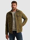 PME Legend Overshirt Bold Waffle Dusky Green