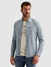 PME Legend Denim Shirt Light Blue Model / Voorkant