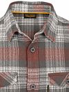 PME Legend Overshirt Check Grindle Wielokolorowy