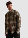 PME Legend Overshirt Check Multicolour Model / Voorkant