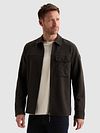 PME Legend Overshirt Jersey Waffle Obsidian Model / Voorkant