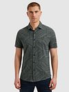 PME Legend Short Sleeve Shirt Print Dark Slate Model / Voorkant