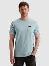 PME Legend American Classic T-Shirt Airy Blue Model / Voorkant