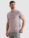 PME Legend T-Shirt Logo Lavender Purple Model / Voorkant
