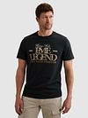 PME Legend Jersey Artwork T-Shirt Carbon Navy