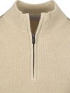 Suitable Half Zip Pullover Patch Ecru Product / Detail