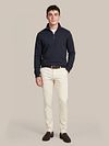 Suitable Scuba Half Zip Trui Navy Model / Voorkant