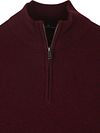 Steppin' Out Half Zip Pullover Merino Wool Burgundy Product / Detail
