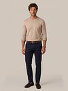 Steppin' Out Pullover Cotton Cashmere Camel Model / Voorkant