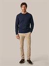 Steppin' Out Pull Laine Laine D'Agneau Marine Model / Voorkant
