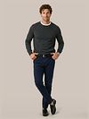 Steppin' Out Genser i Merinoull Antrasitt Model / Voorkant