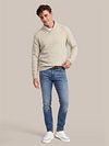 Suitable Genser Sjal Tweed Eco Ull Ecru Model / Voorkant