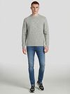 Suitable Pullover Donnegal Tweed Eco Wool Grey Model / Voorkant