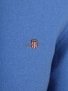 Pullover GANT in lana d’agnello blu medio Product / Detail