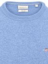 Pullover GANT in lana d’agnello blu medio Product / Detail