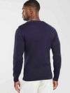 Pullover Groix Navy Armor-Lux Model / Achterkant