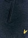 Pullover half zip in lana d’agnello Lyle & Scott navy Product / Detail