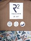 R2 Hemd Poplin Triangle Print Groen Product / Detail