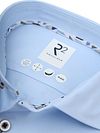R2 Hemd Technical Knitted Dobby Hellblau Product / Detail