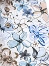 R2 Hemd Leinen Blend Flowers Blau Beige Product / Detail