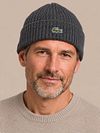Lacoste Knitted Beanie Wool Anthracite Model / Voorkant