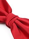 Suitable Satin Bow Tie Red Product / Detail