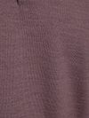 Profuomo Longsleeve Polo Shirt Merino Wool Aubergine Product / Detail