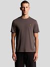 Lyle and Scott T Shirt Espresso Model / Voorkant