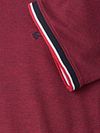 CASAMODA Polo Piqué Contrast Röd Product / Detail