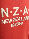 NZA Hoodie French Rib Garment Washed Red