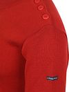 Jersey Armor-Lux Marin Goulenez de lana merino rojo Product / Detail