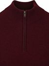 Steppin' Out Half Zip Trui Merinowol Bordeaux Product / Detail