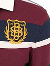 Superdry Rugby Double Emblem Stripe Port/Navy Product / Detail