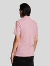 Lyle and Scott Polo Ljusrosa Model / Achterkant