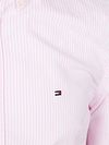 Tommy Hilfiger Chemise Oxford Rayures Rose Product / Detail
