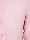 BOSS Relegant Overhemd Linnen Roze Product / Detail