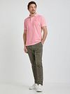 McGregor Piqué Polo Roze Model / Voorkant