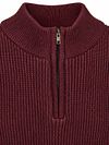 Suitable Bico Pull Demi-Zip Burgundy