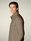Chaqueta Alex gris de Save The Duck Model / Zijkant