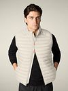 Save The Duck gilet Adam beige chiaro Model / Voorkant