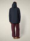 Save The Duck Jas Sesle Hood Navy Model / Achterkant