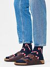 Happy Socks Sokken Candy Cane Model / Zijkant