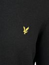 Lyle & Scott Half Zip Pull Merino Schwarz