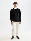Scotch and Soda Core Pullover Schwarz Model / Voorkant
