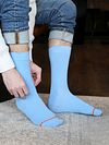 Suitable Chaussettes Organiques Bleu Clair Model / Sfeerbeeld